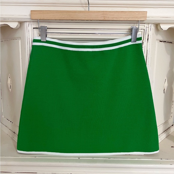 House of Harlow•GREEN BEE/CLOUD DANCER•Skirt•Tank•Set•Sz M•NWT - Picture 6 of 11